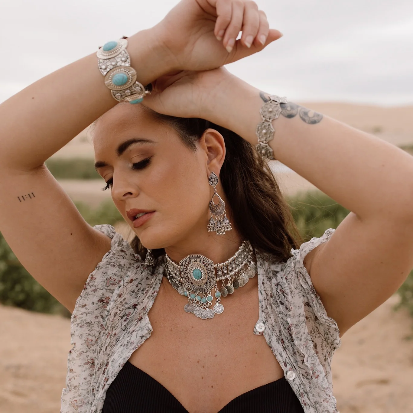 Tara Boho Statement Choker - 4 Colors - Image 14