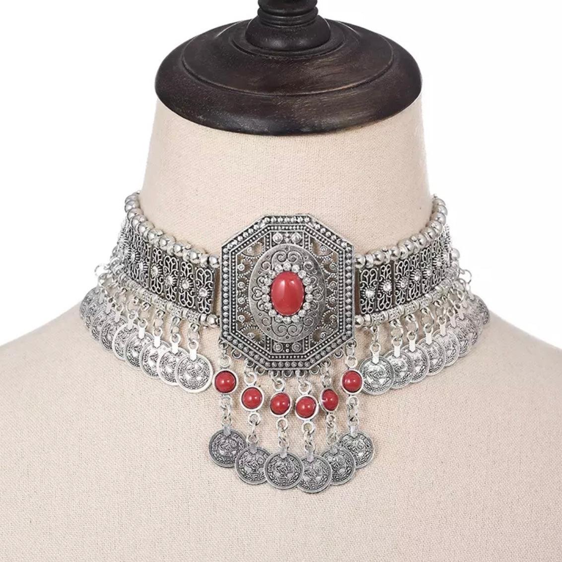 Tara Boho Statement Choker - 4 Colors - Image 8