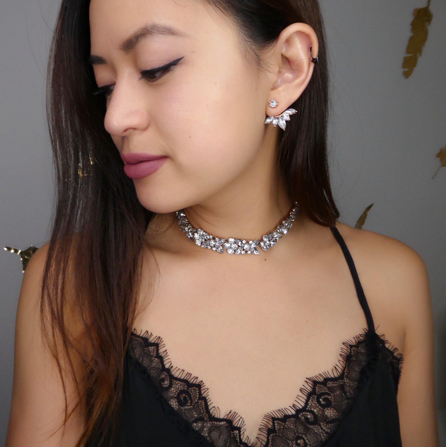 Tiara Ear Jacket Earrings - LAST CHANCE! - Image 11