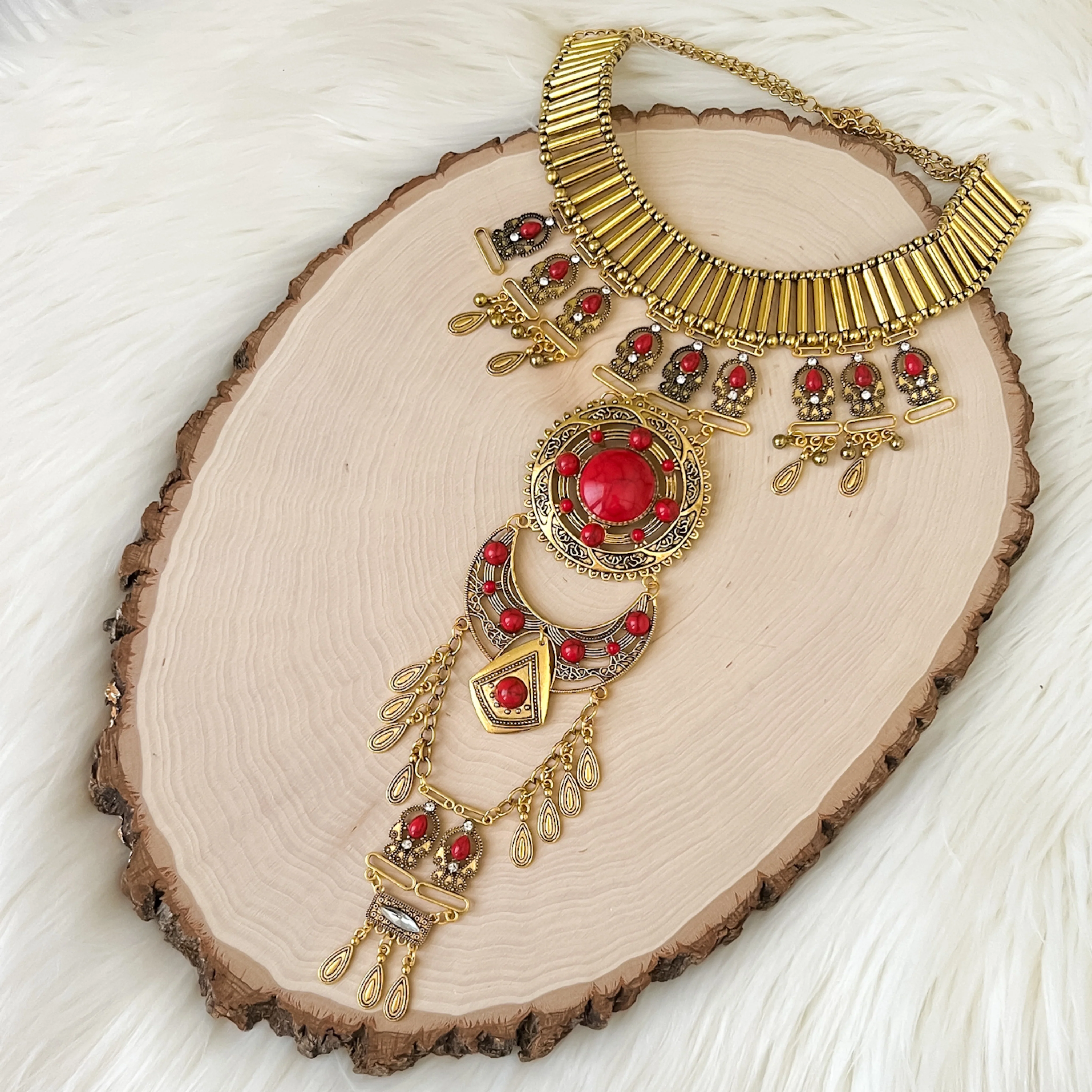 Toria Boho Statement Necklace - Image 29