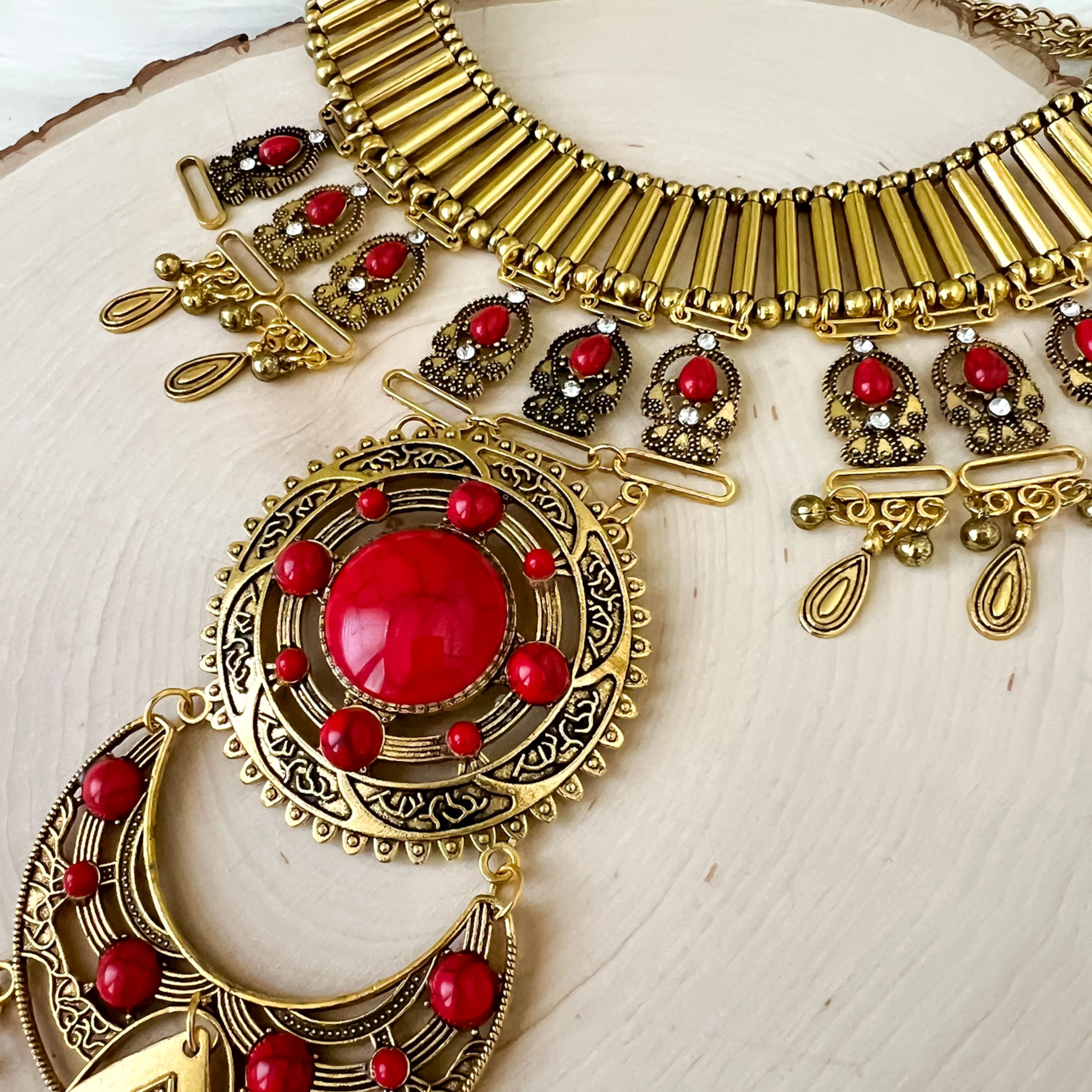 Toria Boho Statement Necklace - Image 30