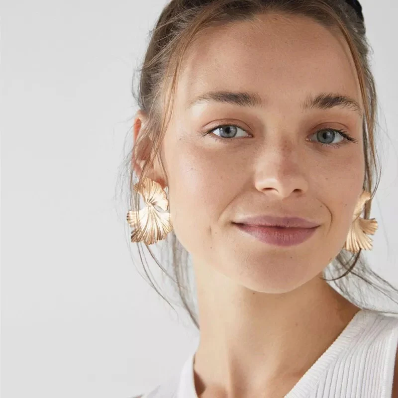 Wisdom Leaf Earrings - LAST CHANCE - Image 5