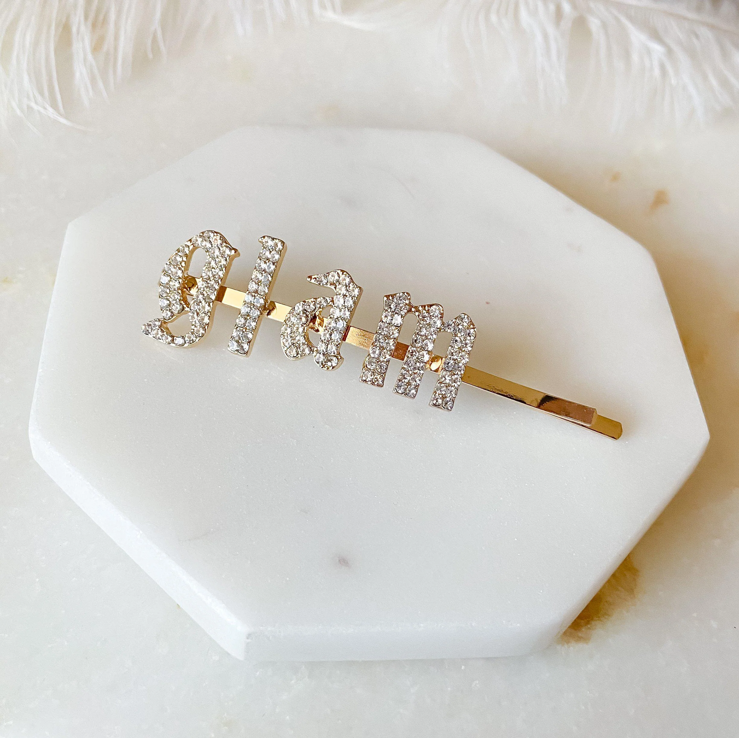 Zodiac Signs + Drippin Glam Savage Hotgirl Rhinestone Hair Pins - Image 28