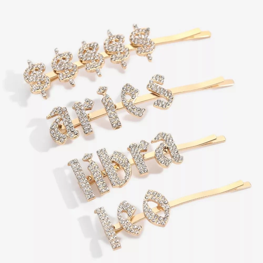 Zodiac Signs + Drippin Glam Savage Hotgirl Rhinestone Hair Pins - Image 6